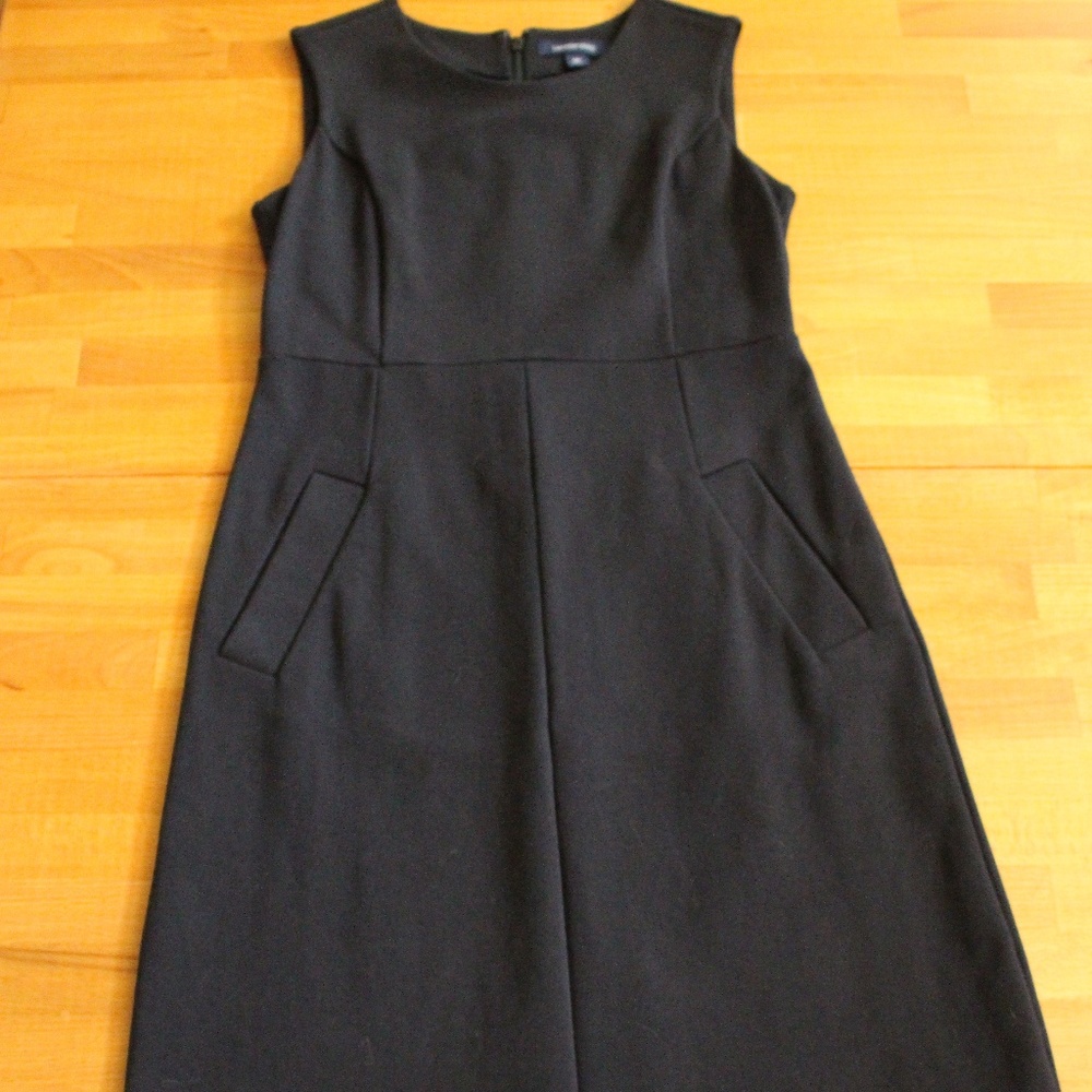 Lands' End Black Cocktail Dress